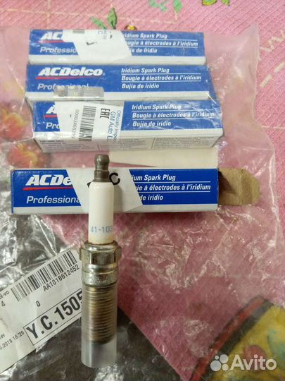 Свечи зажигания иридиевые ACDelco 41-103