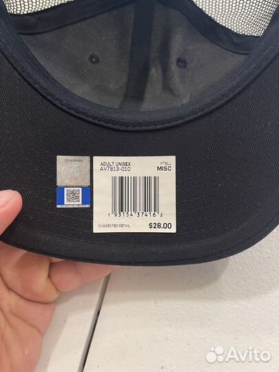 Бейсболка Nike новая черная