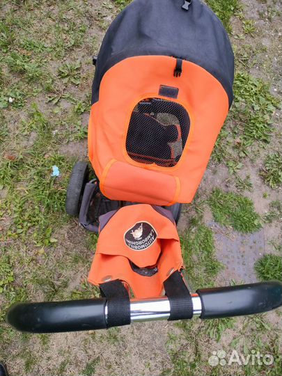 Велосипед детский с ручкой