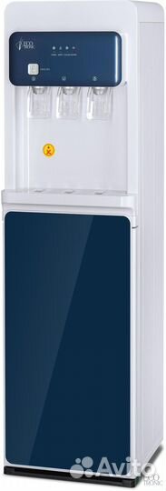 Кулер Ecotronic K43-LXE white-blue