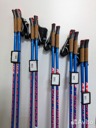 Лыжные палки KV+ tornado plus junior, 80 Carbon