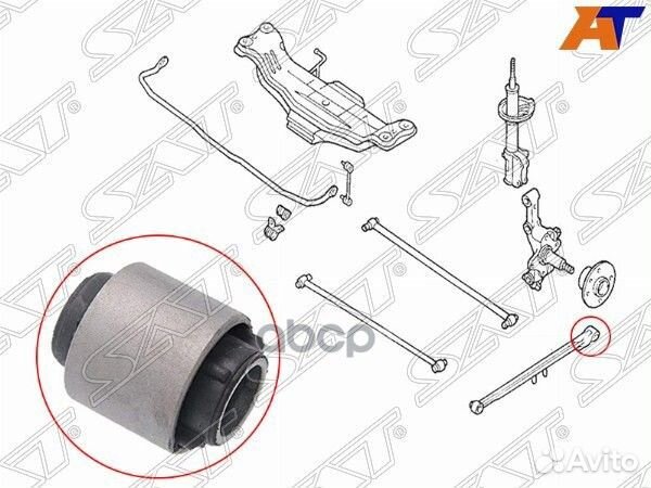Сайлентблок Mazda 323 98-03 / Familia 98-08