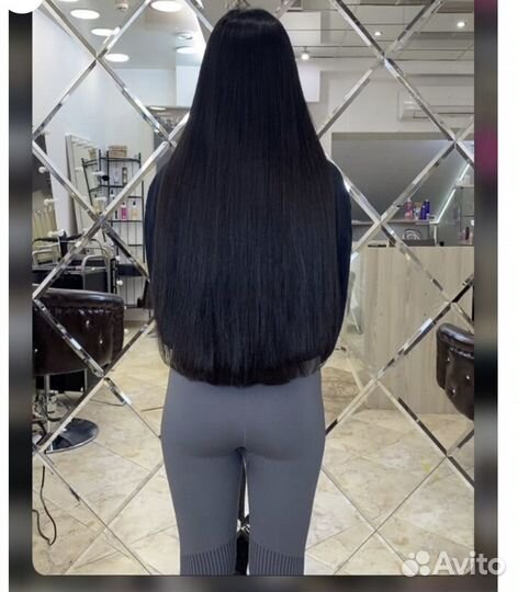 Наращивание волос под ключ