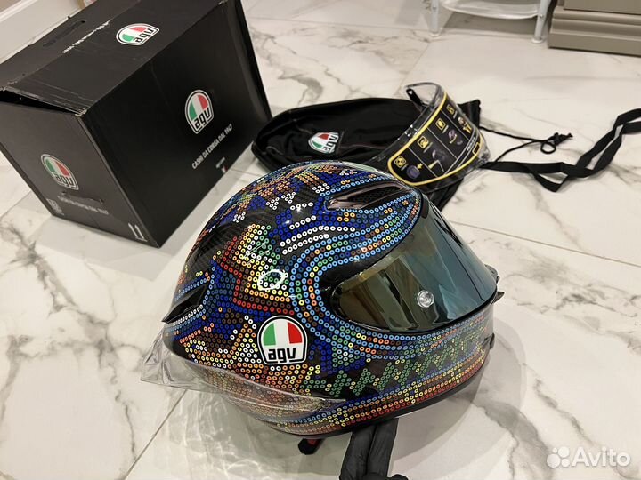 Шлем AGV Pista GP R Rossi «М» 57-58см