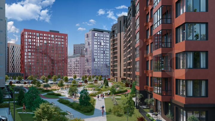 2-к. квартира, 56,6 м², 14/15 эт.