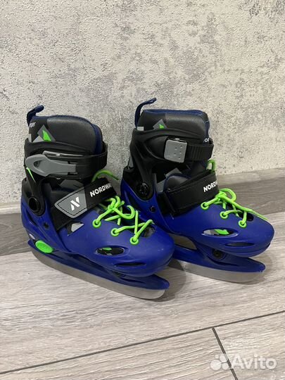 Коньки детские раздвижные