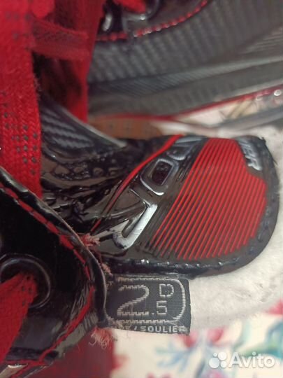 Коньки хоккейные bauer vapor x2.7 JR 2.5D