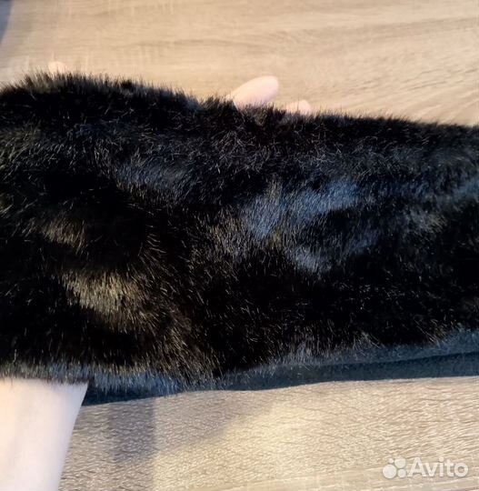 Меховой шарф