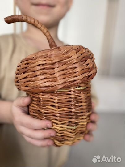 Плетеный желудь декор для детской