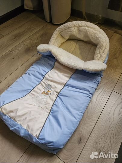 Зимний конверт в коляску