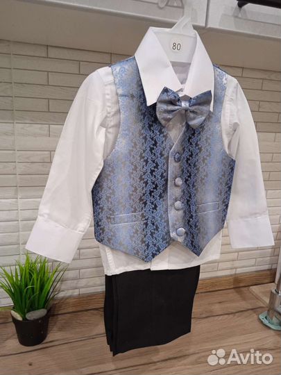 Костюм тройка детский 80 размер