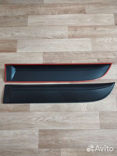 Молдинги (накладки) на двери Рено Дастер