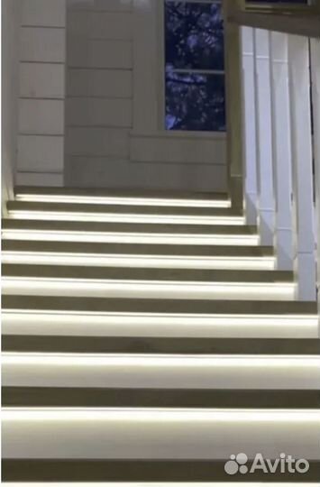 Подсветка лестницы с датчиками движения