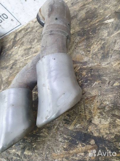 Насадка глушителя двойная Porsche Cayenne