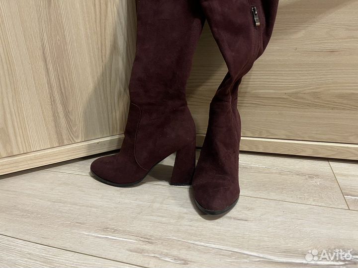 Сапоги женские ботфорты