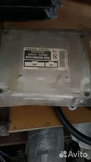 Эбу toyota camry 3CT