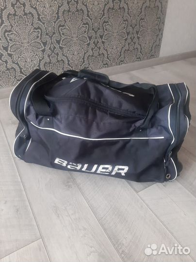 Хоккейный баул на колесах детский