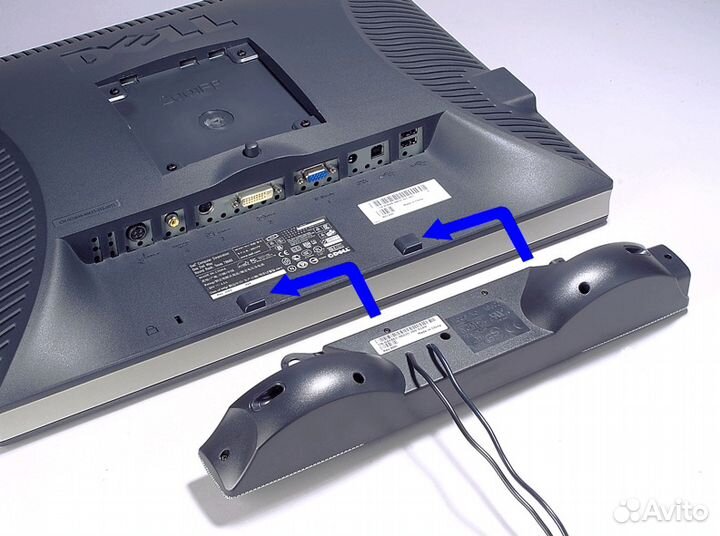 Dell 2405 FPW с дефектом