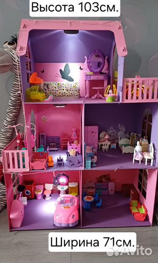 Домик кукольный