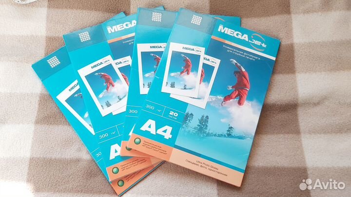 Фотобумага для струйной печати А4 20 листов