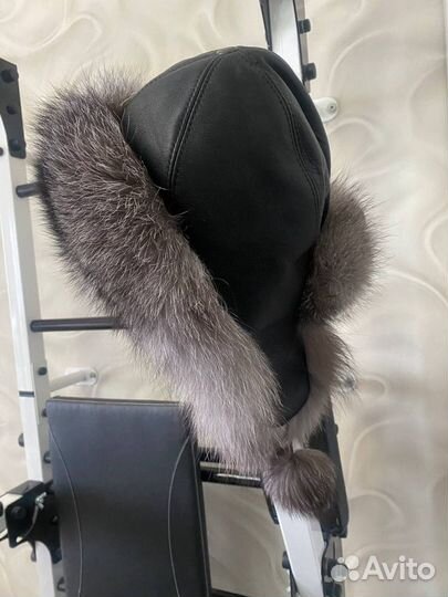 Зимняя шапка натуральный мех