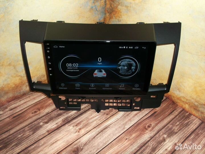 Магнитола Mitsubishi Lancer X Android GPS WiFi