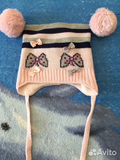 Шапочка для девочки с 5ти до 7лет