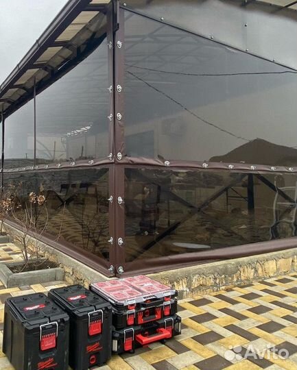 Мягкие окна пвх для беседок и веранд