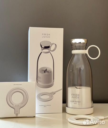 Портативный блендер / frash juice