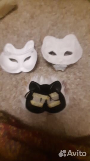 Маска для квадробики основа лиса собака волк кот