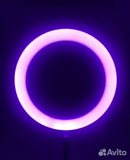 Кольцевая Лампа RGB