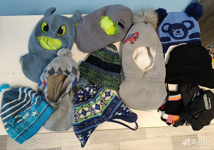 Шапки шлемы зимние