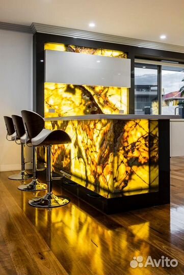 Оникс. Столешница. Декор на стену. Панно