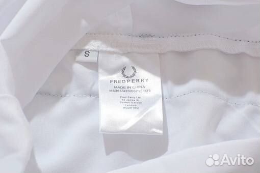 Шорты Fred Perry Белые