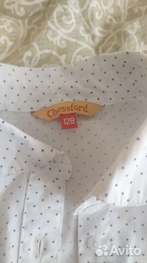 Блузка школьная 128