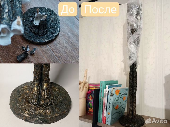 Реставрация садовых фигурок/художественная роспись