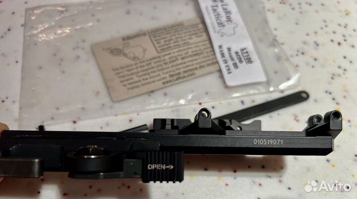 Кронштейн LaRue Tactical LT100 IWT Demon на вивер