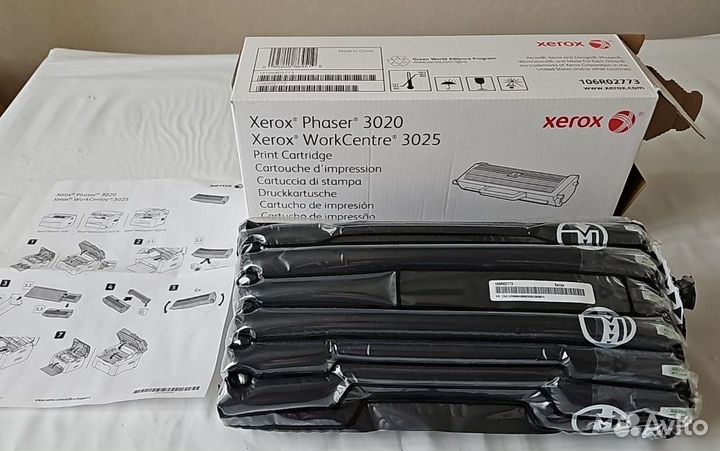 Картриджи для Xerox Phaser 3020/WorkCentre 3025