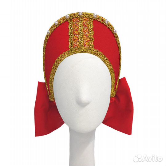 Кокошник русский национальный детский в аренду