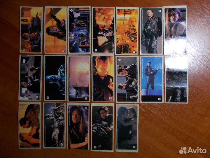 Наклейки Терминатор 2 в ассортименте