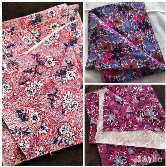 Советская фланель. Ткани ссср. Натуральная. Винтаж