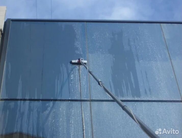 Мойка окон и фасадов