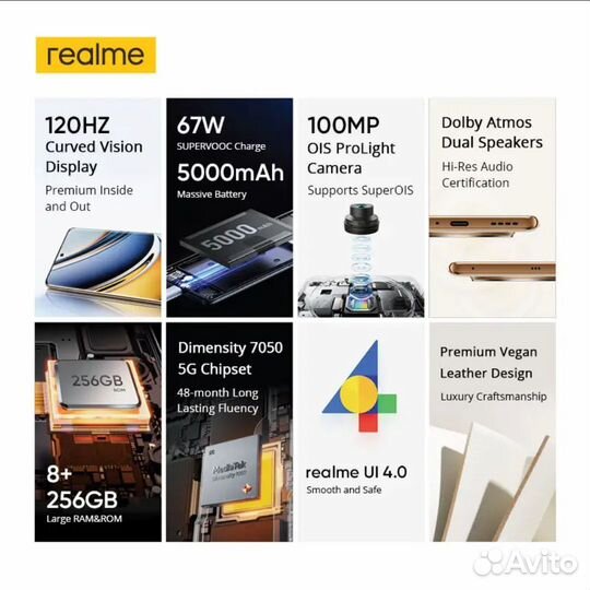 realme 11 Pro, 8/256 ГБ