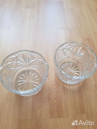 Хрустальная конфетница СССР