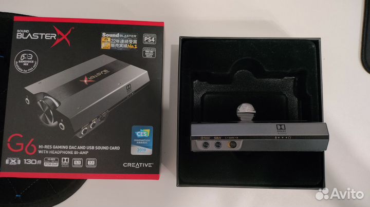 Внешняя звуковая карта Creative Sound BlasterX G6