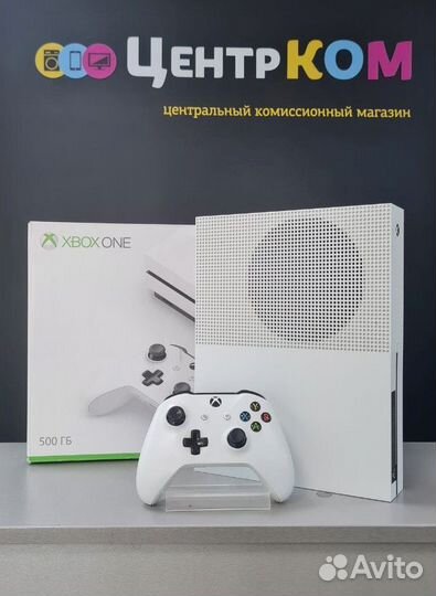 Белоснежная игровая приставка xbox ONE S 500GB