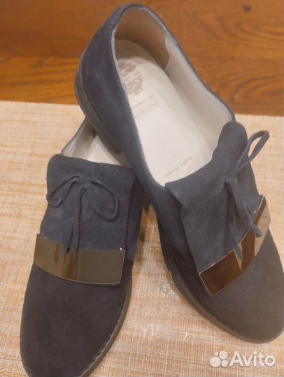 Туфли темно -синие 38размер