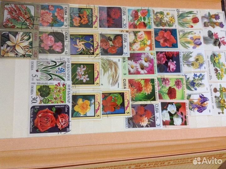 Марки СССР и зарубежья 1973-1988гг