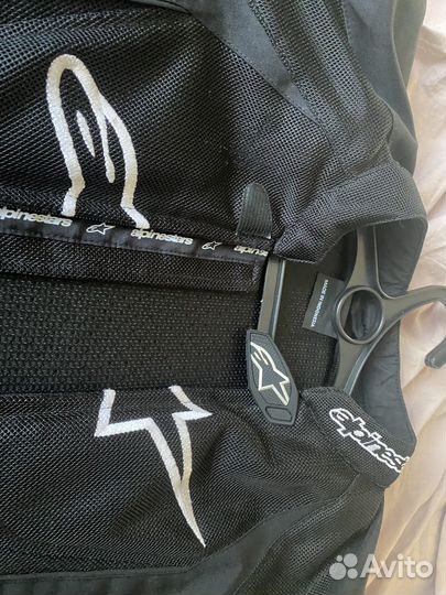 Куртка кожаная alpinestars