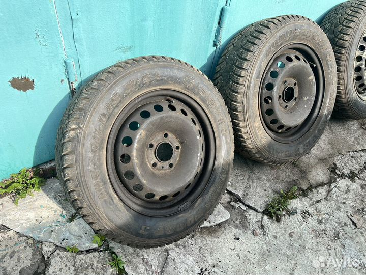 Колеса r15 зимние шипованные 5х110